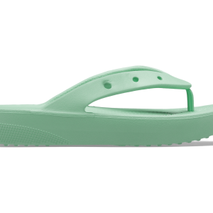 Crocs Unisex Classic Platform Flip Flop - Jade Stone