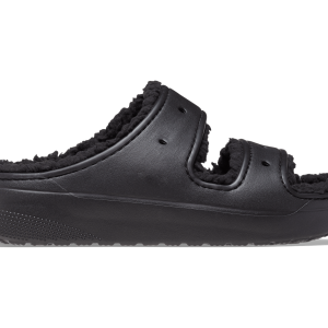 Crocs Unisex Classic Cozzzy Lined Sandal - Black