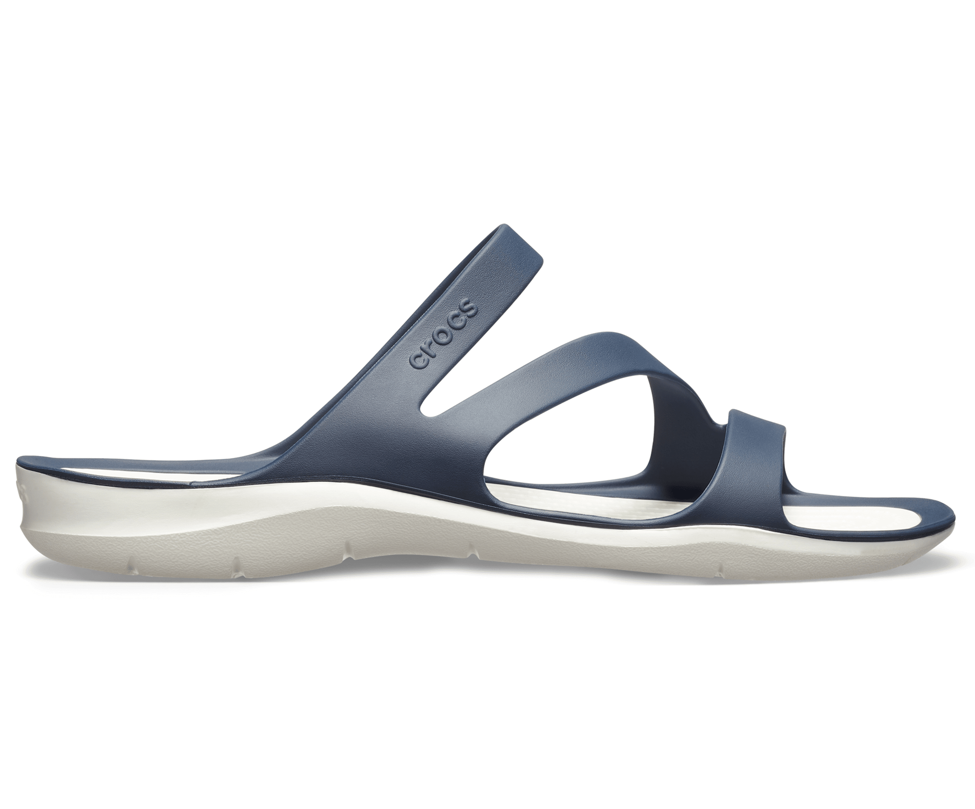 CROCS Swiftwater Sandal - Navy / White