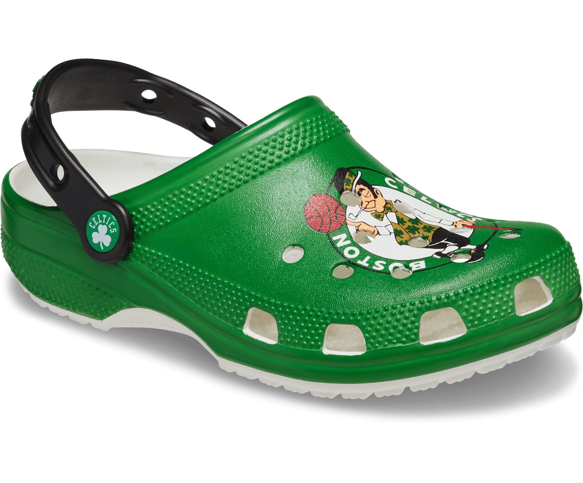 CROCS Unisex NBA Boston Celtics Classic Clog - White - Image 5