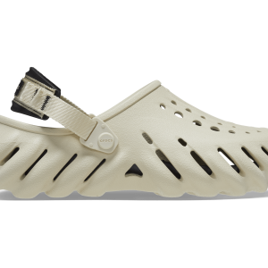 Crocs Unisex Echo Clog - Bone / Black