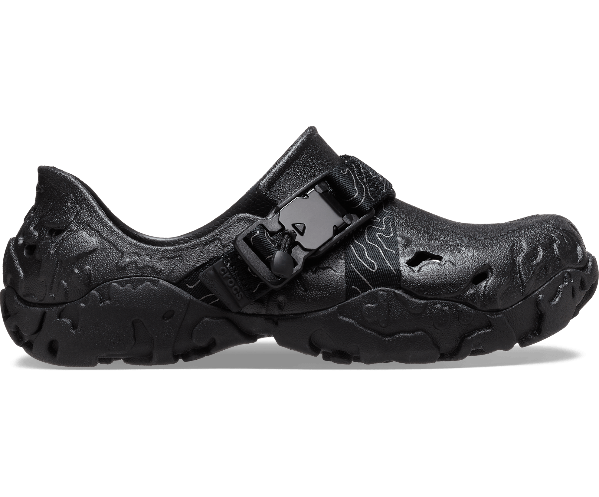 Crocs Unisex All Terrain Atlas Clog - Black