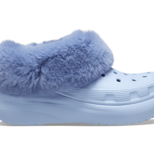 Crocs Unisex Furever Crush Clog - Blue Calcite