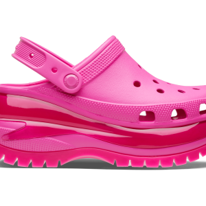Crocs Unisex Classic Mega Crush Clog - Pink