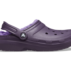 Crocs Unisex Classic Lined Clog - Dark Iris