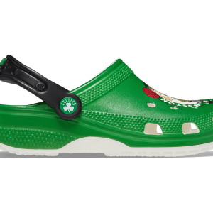 CROCS Unisex NBA Boston Celtics Classic Clog - White