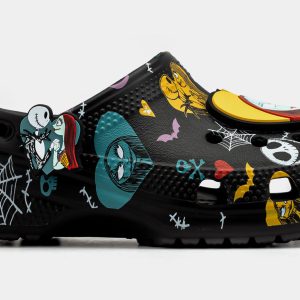 Disney Nightmare Before Christmas Preschool/Grade School Sandals (Black/Orange)
