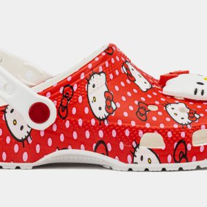 Hello Kitty Classic Clog Preschool/Grade School Sandals (Red)