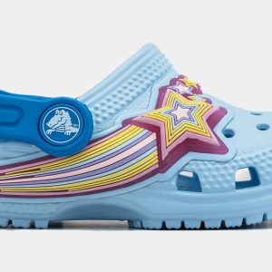 Classic Clog Star Light Infant Toddler Sandals (Moonlight/Pink)