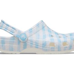 CROCS- WOMEN'S CLASSIC GINGHAM CLOG