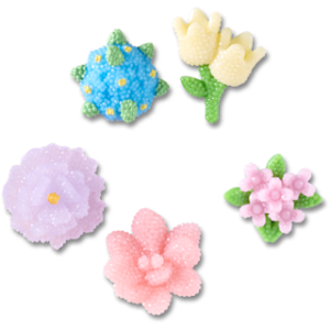 Beaded Flowers 5 Pack